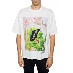 🎁 Versace Jeans Couture Printed Oversize T-shirt